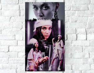 Poster Lámina Decorativa Maria Becerra Mod 03, A3 30x42 Cm