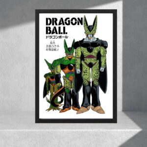 Cuadro Decorativo Dragon Ball Z - Saga Cell 09 - A3 30x40 Cm