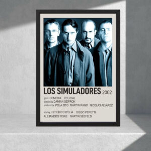 Cuadro Decorativo Series Los Simuladores 01, Tamaño A3 30x40