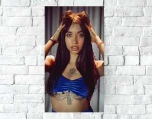 Poster Lámina Decorativa Maria Becerra Mod 10, A3 30x42 Cm