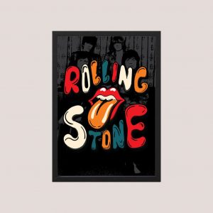 Cuadro Decorativo Rolling Stones 15 - Tamaño A3 30x40