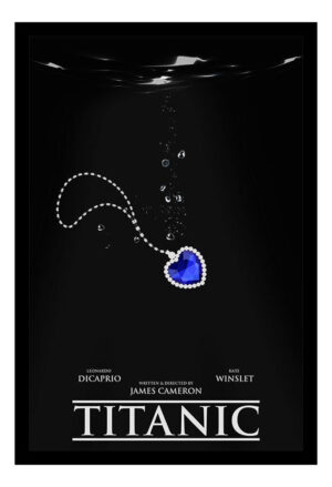 Cuadro Decorativo Cine - Titanic 14 - A3 30x40 Cm