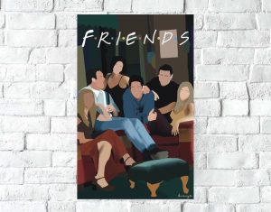 Poster Decorativo Friends 09 - Tamaño A3 30x40