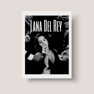 Cuadro Poster Lana Del Rey Eras Tamaño A3 30x40 Cm