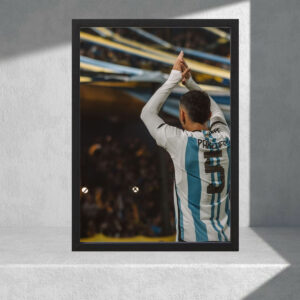 Cuadro Decorativo Boca Juniors, Leandro Paredes 01, A3 30x40