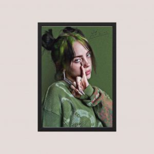 Cuadro Billie Eilish Modelo 14 - Tamaño A3 30x40 Cm