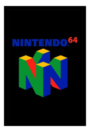 Cuadro Decorativo Videojuegos - Nintendo 09 - A3 30x40 Cm