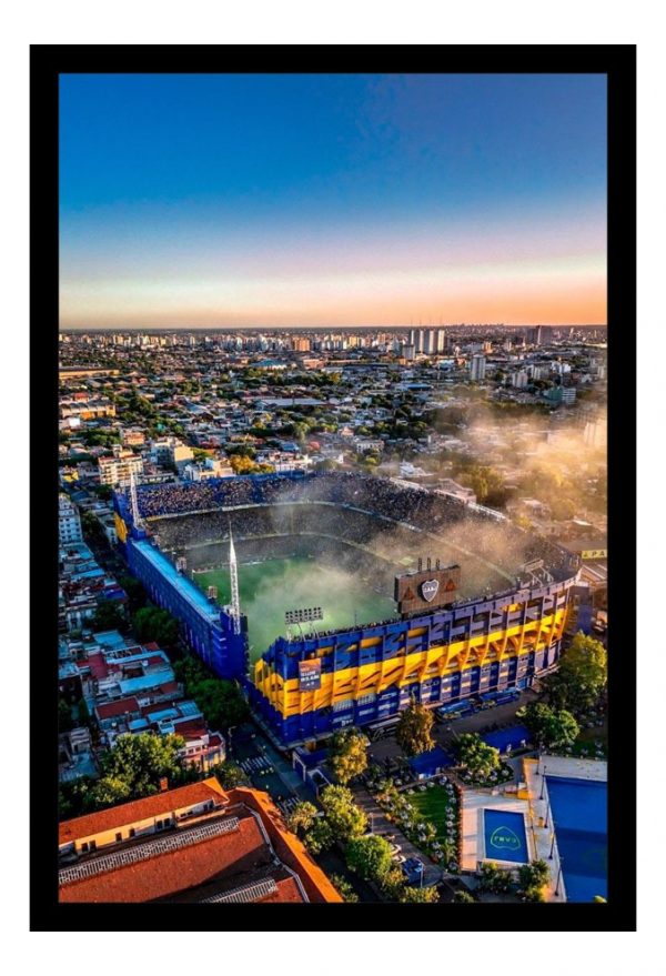 Cuadro Decorativo Boca Juniors - La Bombonera 14 - A3 30x40