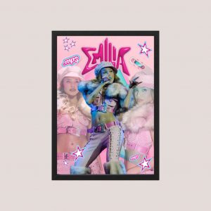 Cuadro Poster Emilia Mernes Mp3 04 - Tamaño A3 30x40 Cm