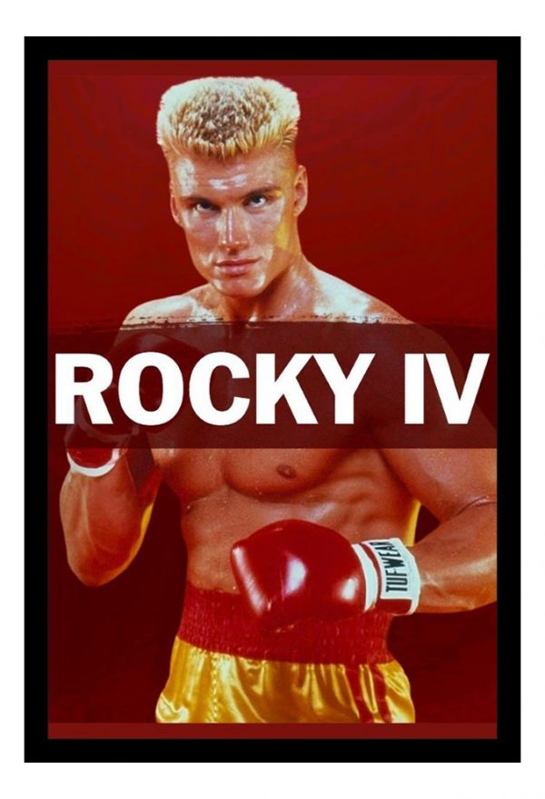 Cuadro Decorativo Cine - Ivan Drago 07 - A3 30x40 Cm