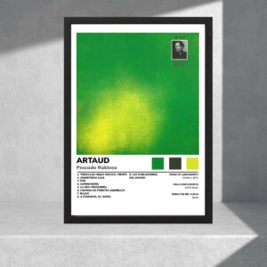 Cuadro Decorativo Pescado Rabioso - Artaud - A3 30x40 Cm