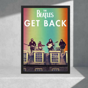 Cuadro Decorativo The Beatles - Get Back - A3 30x40