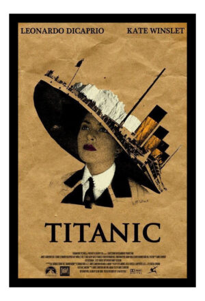 Cuadro Decorativo Cine - Titanic 13 - A3 30x40 Cm