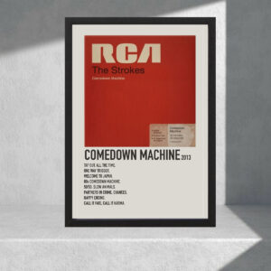 Cuadro Decorativo The Strokes - Comedown Machine - A3 30x40