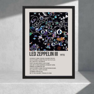 Cuadro Decorativo Musica - Led Zeppelin 01 - A3 30x40