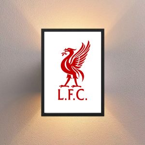 Cuadro Decorativo Liverpool Fc 14 - Tamaño A3 30x40 Cm