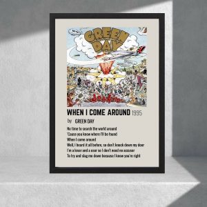 Cuadro Decorativo Musica - Green Day 09 - A3 30x40