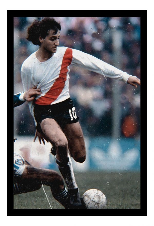 Cuadro Decorativo River Plate - Beto Alonso 06 - A3 30x40