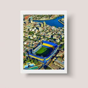 Cuadro Boca Juniors La Bombonera 04 - Tamaño A3 30x40 Cm