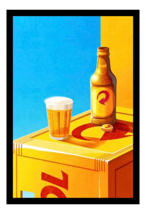 Cuadro Decorativo Bares - Cerveceria 04 - A3 30x40