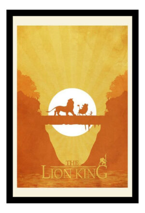 Cuadro Decorativo Cine - El Rey Leon 17 - A3 30x40