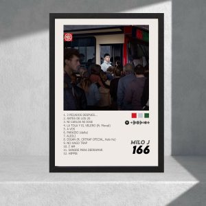 Cuadro Decorativo Milo J - 166, Modelo 02 - A3 30x40 Cm