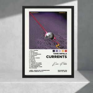 Cuadro Decorativo Musica - Tame Impala 05 - Tamaño A3 30x40