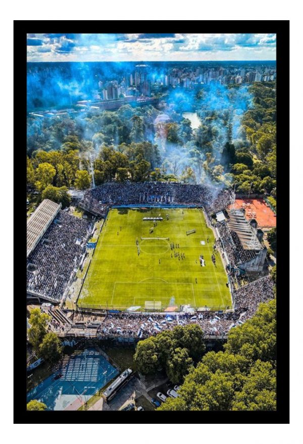 Cuadro Futbol - Gimnasia Y Esgrima La Plata 10 - A3 30x40