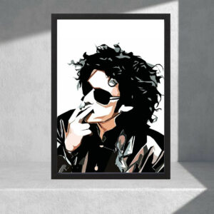 Cuadro Decorativo Andres Calamaro 01 - A3 30x40