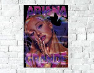 Poster Lámina Decorativa Ariana Grande Mod 13, A3 30x42 Cm