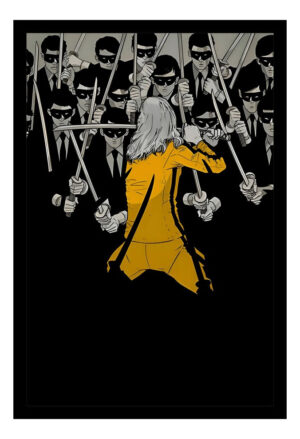 Cuadro Decorativo Cine - Kill Bill 05 - A3 30x40 Cm