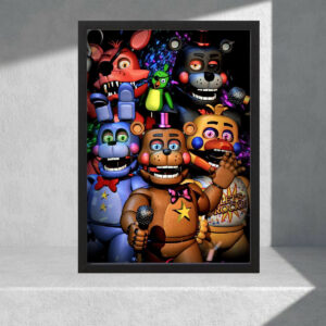 Cuadro Decorativo Five Nights At Freddys 09 - A3 30x40