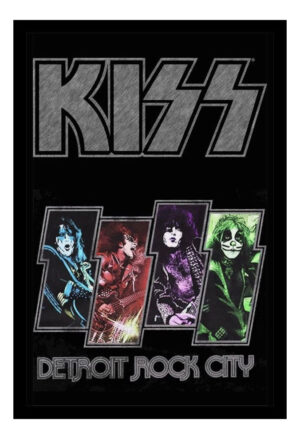 Cuadro Decorativo Música - Kiss 03 - A3 30x40 Cm