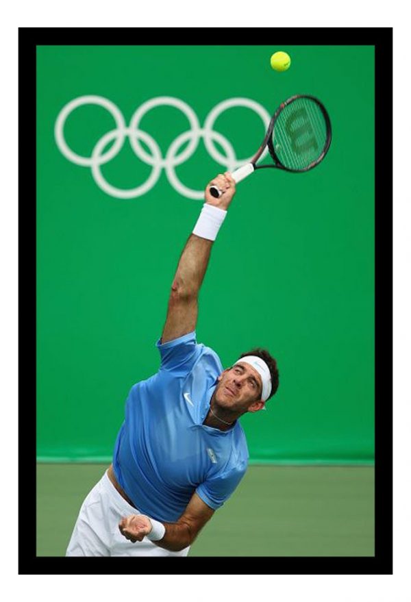 Cuadro Decorativo Tenis - Del Potro 01 - A3 30x40 Cm