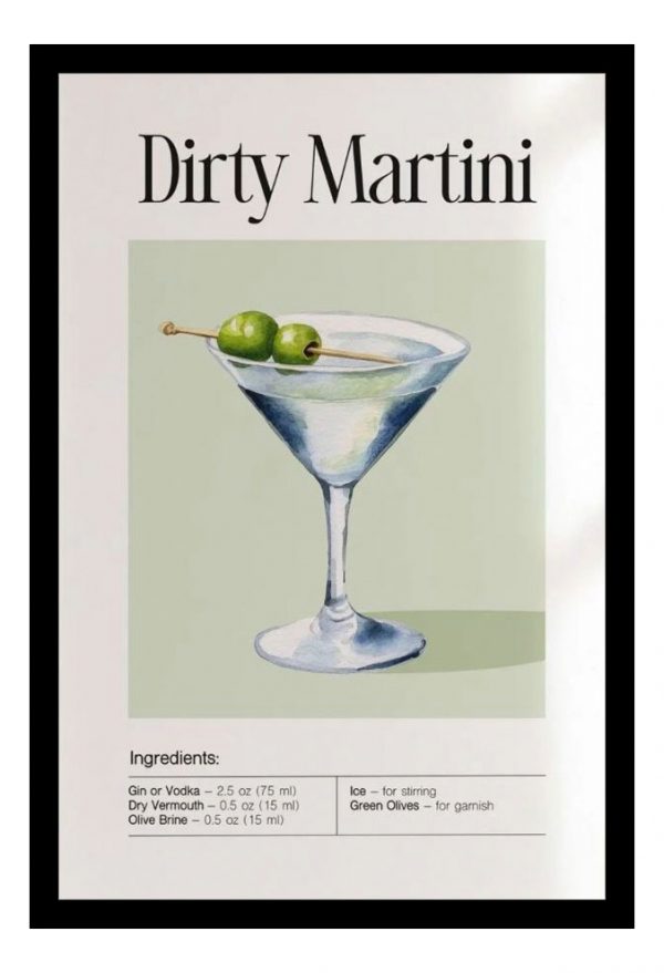 Cuadro Decorativo Cocina Bar Restaurant 30 - A3 30x40