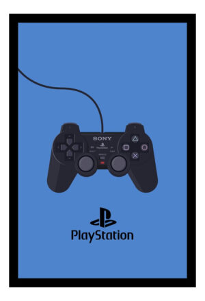 Cuadro Decorativo Videojuegos - Playstation 01 - A3 30x40 Cm