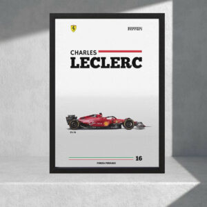 Cuadro Decorativo Charles Leclerc 11 - Tamaño A3 30x40 Cm