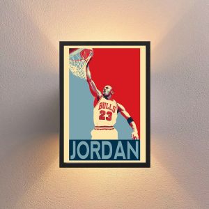 Cuadro Decorativo Michael Jordan 05 - Tamaño A3 30x40 Cm