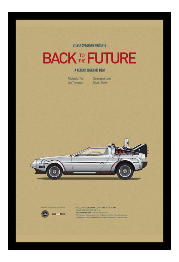 Cuadro Decorativo Cine - Back To The Future 22 - A3 30x40