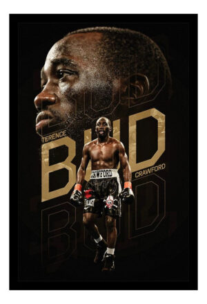 Cuadro Decorativo Boxeo - Terence Crawford 10 - A3 30x40