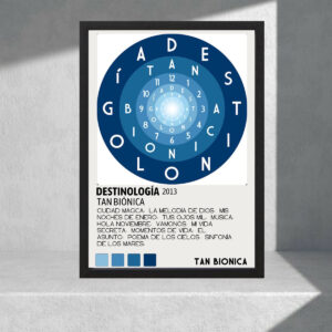 Cuadro Decorativo Tan Bionica Cd Destinología - A3 30x40 Cm