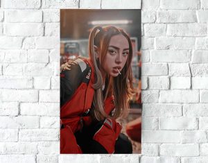 Poster Decorativo Nicki Nicole 06 - Tamaño A3 30x40