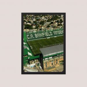 Cuadro Futbol - Ca Banfield - Modelo 10- Tamaño A3 30x40 Cm
