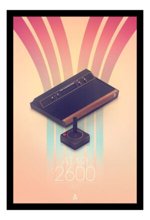 Cuadro Decorativo Videojuegos - Atari 03 - A3 30x40 Cm