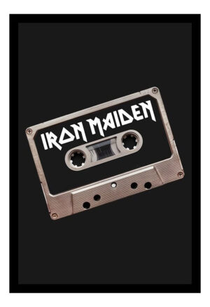 Cuadro Decorativo Música - Iron Maiden 02 - A3 30x40 Cm