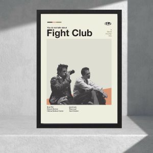 Cuadro Decorativo Cine - Fight Club 02 - Tamaño A3 30x40
