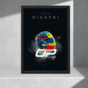 Cuadro Decorativo F1 - Oscar Piastri 02 - A3 30x40 Cm