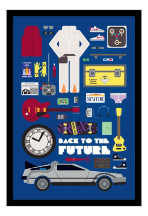 Cuadro Decorativo Cine - Back To The Future 21 - A3 30x40