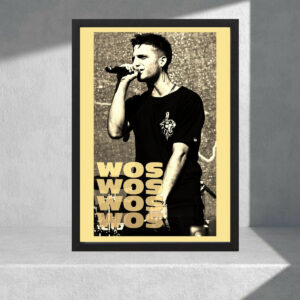 Cuadro Decorativo Musica - Wos - Modelo 09 - A3 30x40 Cm