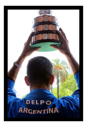 Cuadro Decorativo Tenis - Del Potro 07 - A3 30x40 Cm